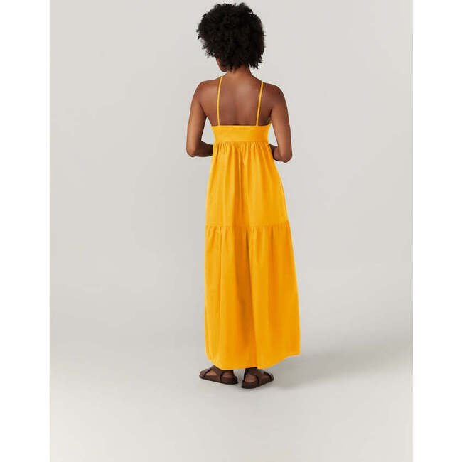 Women's Hana Criss-Cross Strap Neck Sundress, Sunflower - Dresses - 2