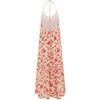 Women's Isobel Wide Tie Back Strap Neck Maxi Dress, Island Bloom - Dresses - 5