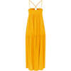 Women's Hana Criss-Cross Strap Neck Sundress, Sunflower - Dresses - 5