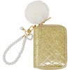 Sparkle Pearl Strap Wallet, Gold - Bags - 1 - thumbnail