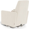 Motorized Grano Glider Recliner, Dune with Brushed Steel Swivel Base - Nursery Chairs - 4