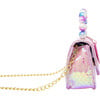 Mermaid Pearl Handle Seashell Handbag, Pink - Bags - 2