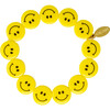 Happy Face Emoji Bracelet Set, Multicolors (Set Of 2) - Bracelets - 2