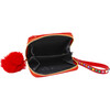 Quilted Rhinestone Strap Wallet, Red - Bags - 2