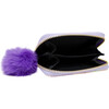 Glitter Hearts Wallet, Purple - Bags - 2