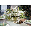 Winter White Magnolia, Pine & Snowberry Centerpiece - Bouquets - 2