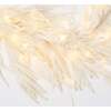 Pre-Lit White Norfolk Pine Christmas Garland - Garlands - 5