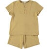 Sonio Children'S Pajamas, Gold - Pajamas - 1 - thumbnail