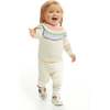 Infant Holiday Rainbow Sweater & Legging Set, Cream - Mixed Apparel Set - 2