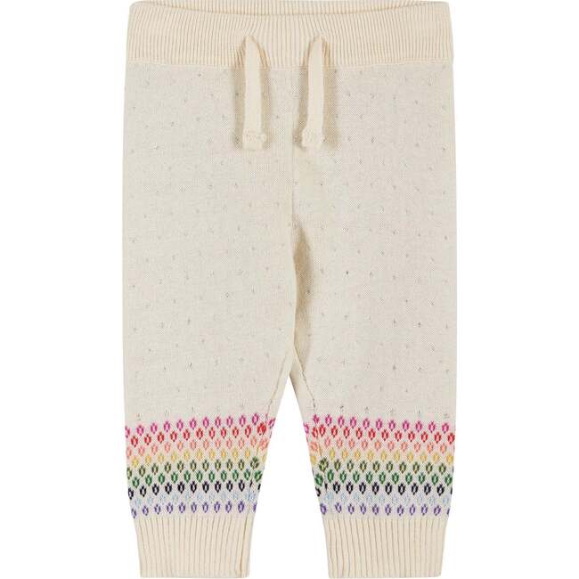 Infant Holiday Rainbow Sweater & Legging Set, Cream - Mixed Apparel Set - 6
