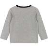 Holiday Yeti Crew Neck Long Sleeve Tee, Grey - T-Shirts - 3
