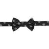 Holiday Plaid Button-Down Shirt With Bowtie, White & Black - Button Downs - 4