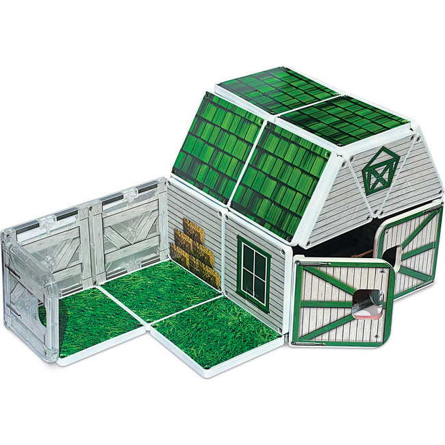 Farmyard Barn Magna-Tiles Structures - Magnetic Tiles - 5