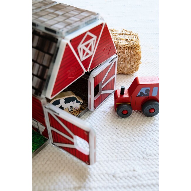 Farmyard Barn Magna-Tiles Structures - Magnetic Tiles - 6