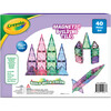 Crayola Glitter Magnetic Tiles 40 Piece Set - STEM Toys - 5