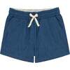 Washed Chambray Twill Shorts - Shorts - 1 - thumbnail