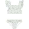 Wildflower Bouquet Square Neck Bikini - Two Pieces - 1 - thumbnail