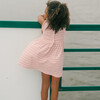 Pink And Cream French Terry Pinafore Dress - Dresses - 2