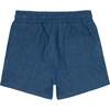 Washed Chambray Twill Shorts - Shorts - 2