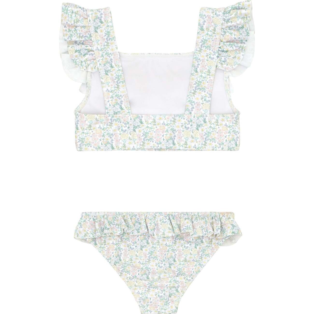 Girl's Wildflower Two Piece Ruffle Bikini Set