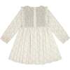 Wildflower Bouquet Long Sleeve Ruffle Pinafore Dress - Dresses - 2