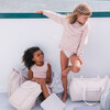 Pink And Cream French Terry Sweatshirt - Sweatshirts - 3