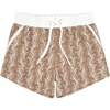 Almond Vine Boardie - Swim Trunks - 1 - thumbnail