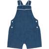 Baby Washed Chambray Short Overall - Overalls - 1 - thumbnail