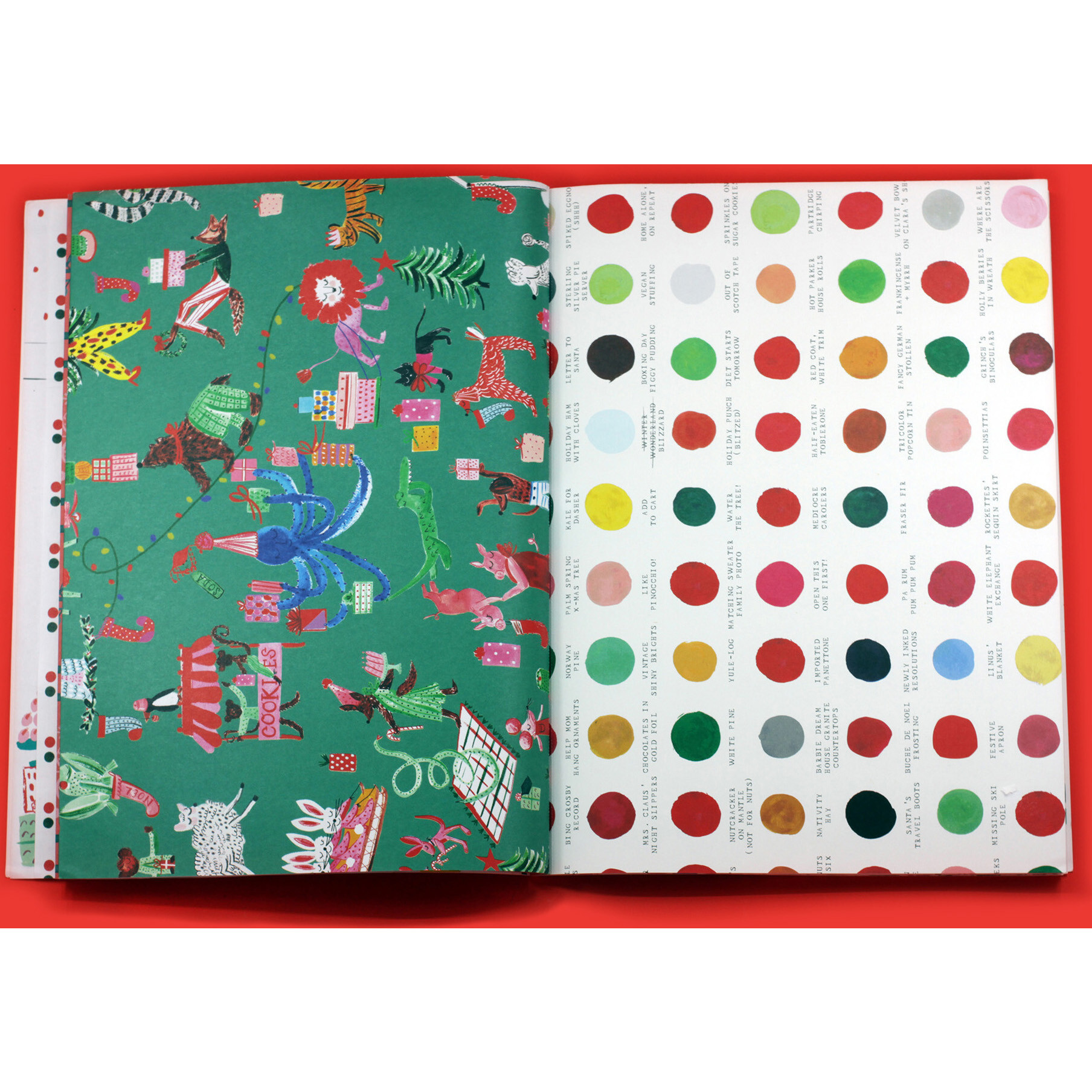 NEW!!! Mr. Boddington's Very Delightful Holiday Wrapping Paper Book — Mr.  Boddington's Studio