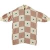 Clover Patchwork Ribbed Collar Jacket, Multicolors - Jackets - 1 - thumbnail