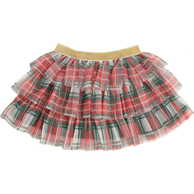 Christmas Plaid Tiered Tutu, Multi - Tutus - 1