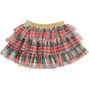 Christmas Plaid Tiered Tutu, Multi - Tutus - 1 - thumbnail