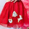 Christmas Patch Tutu, Red - Tutus - 2