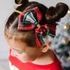 Christmas Plaid Tulle Bow Headband, Multi - Hair Accessories - 2