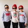 Christmas Tree Patch Beanie, Red - Hats - 4