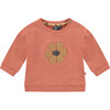 Sweatshirt, Embroidered Flower - Sweatshirts - 1 - thumbnail