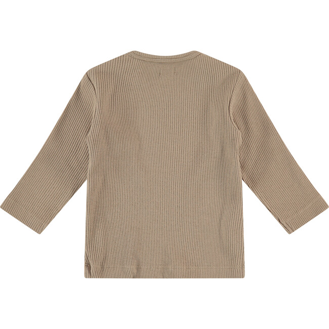 Long Sleeve Tee Shirt, Olive - T-Shirts - 2