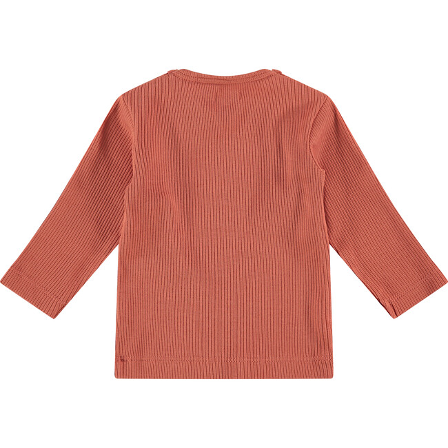 Long Sleeve Tee Shirt, Orange - T-Shirts - 2