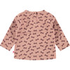 Sweatshirt, Bow Print - Sweatshirts - 2