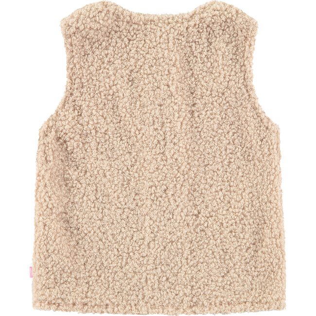 Fuzzy Vest, Crème - Vests - 2