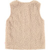 Fuzzy Vest, Crème - Vests - 2