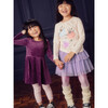 Velour Ballet Dress, Cosmic Berry - Dresses - 2