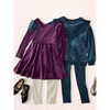 Velour Ballet Dress, Cosmic Berry - Dresses - 3