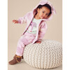 Teddy Fleece Baby Pants, Buffalo Plaid - Pants - 3