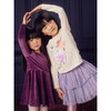 Tiered Tulle Skirt, Sheer Lilac - Skirts - 4