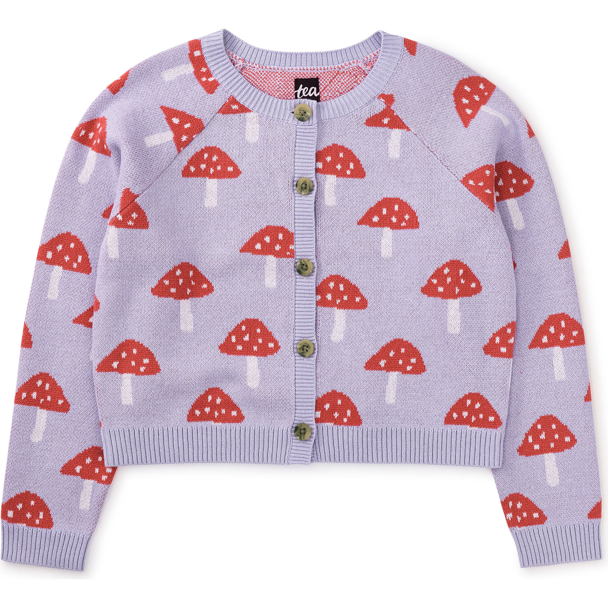 Winter Toadstools Cardigan, Winter Toadstools - Cardigans - 1