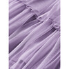 Tiered Tulle Skirt, Sheer Lilac - Skirts - 5