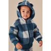 Teddy Fleece Bear Ears Jacket, Buffalo Plaid - Sweatshirts - 5