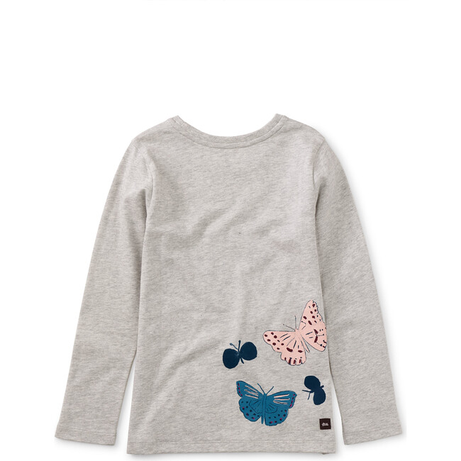 Winter Deer Graphic Tee, Light Grey Heather - T-Shirts - 2