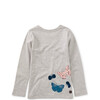 Winter Deer Graphic Tee, Light Grey Heather - T-Shirts - 2